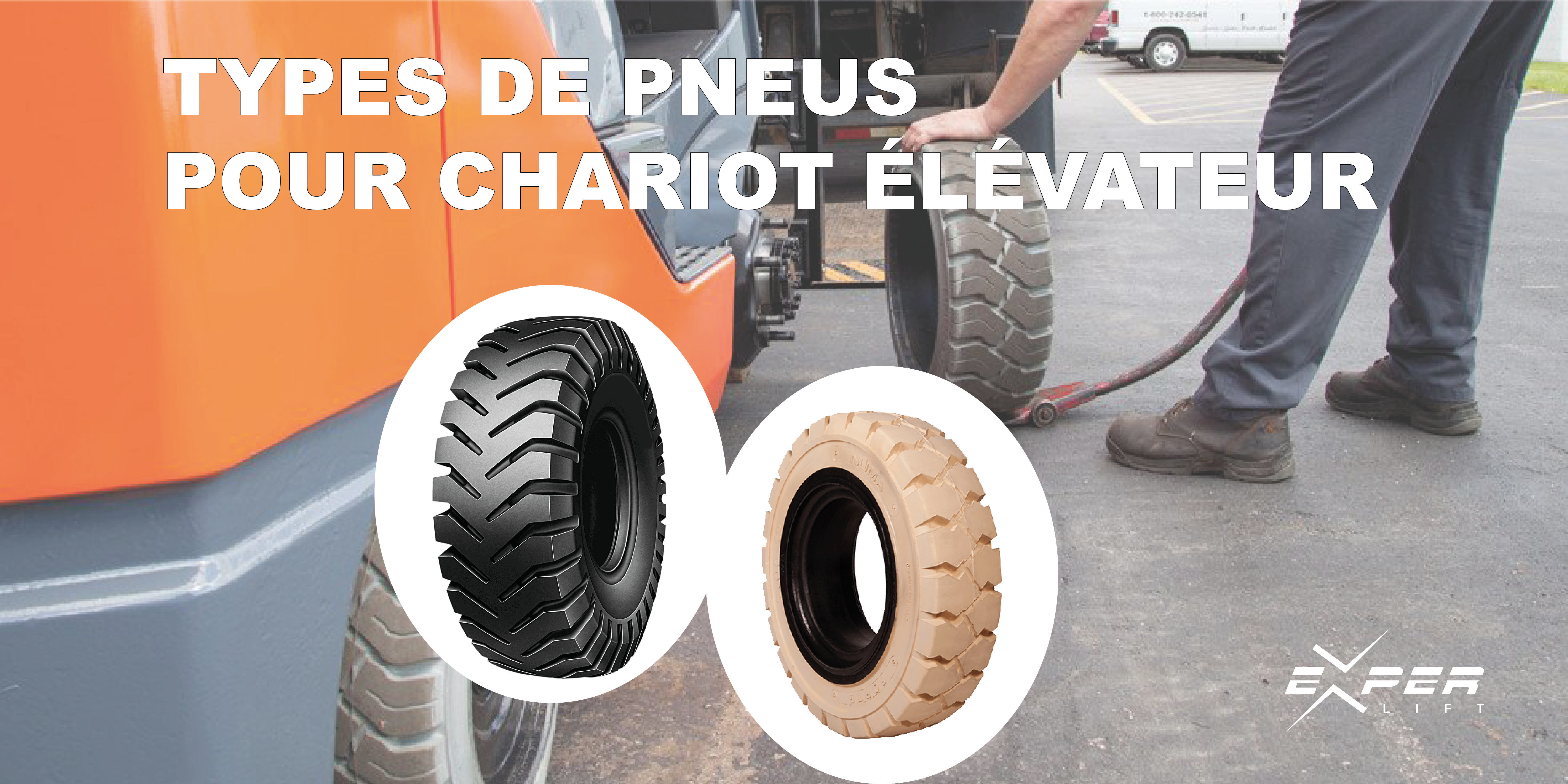 Les pneus pour chariot élévateur